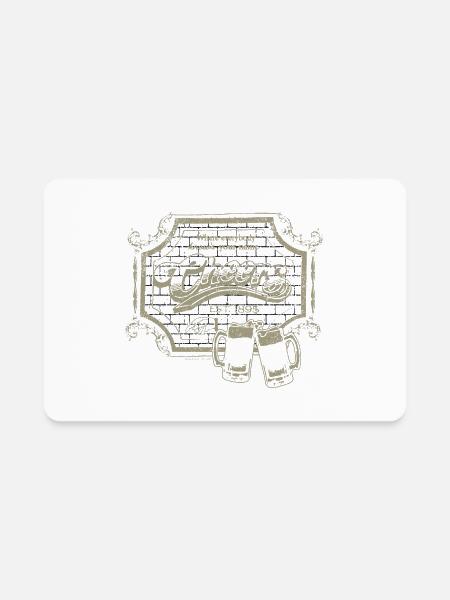 Cheers Cheers Sign - Rectangle Magnet - white - Front