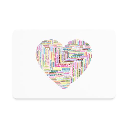A Thanksgiving Heart - Rectangle Magnet