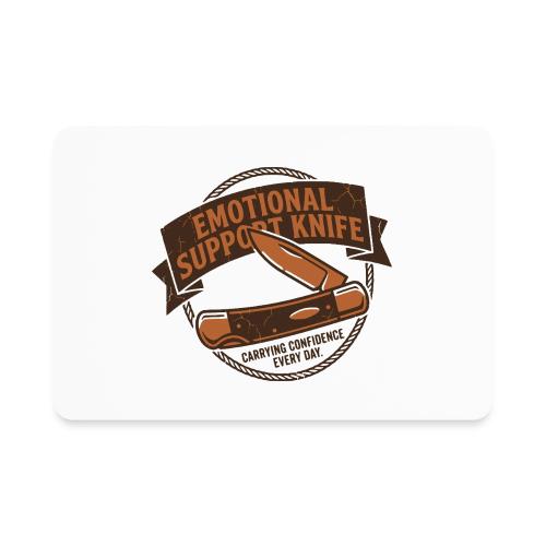 Emotional Support Knife - Funny EDC Pocket Knife - Rectangle Magnet