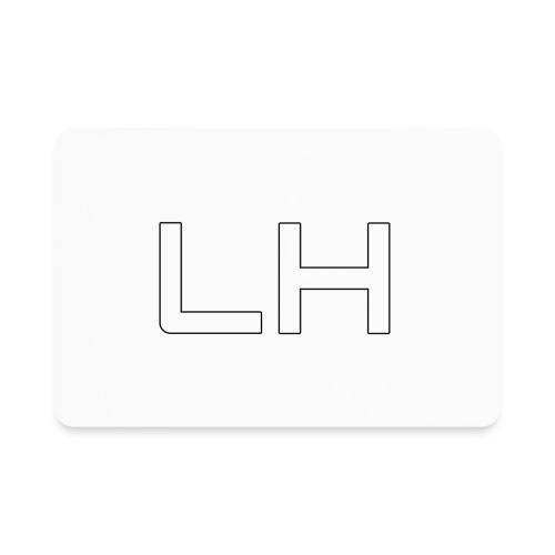 LH Logo - Rectangle Magnet