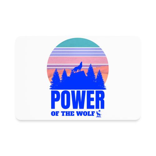 Power Of The Wolf - Rectangle Magnet