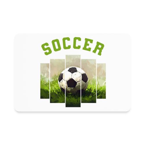 Soccer Focus - Rectangle Magnet