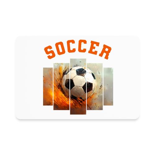 Soccer Iconic Touch - Rectangle Magnet