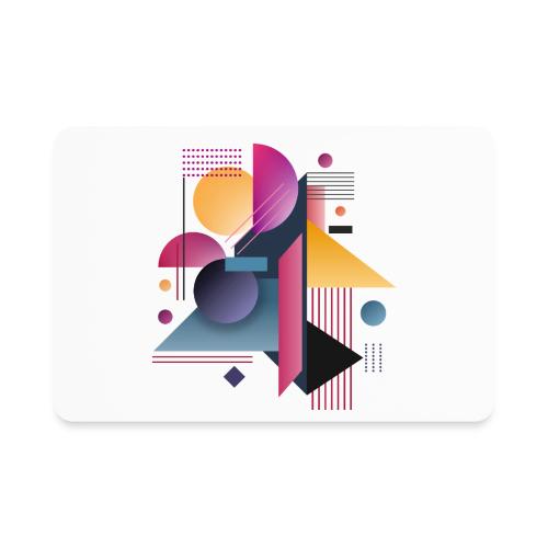 Color Pulse Geometry - Rectangle Magnet
