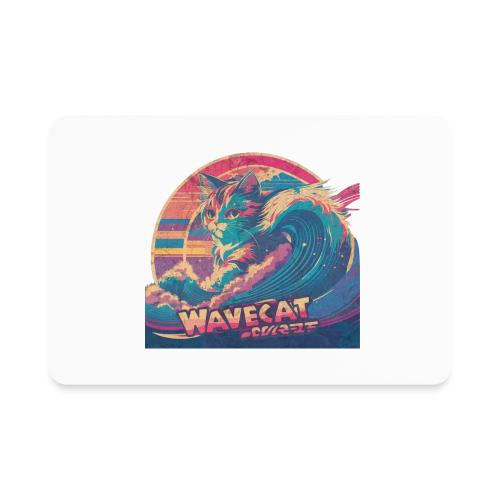 Vintage Wavecat - Rectangle Magnet