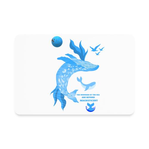 The Wonders Of The Sea - Rectangle Magnet