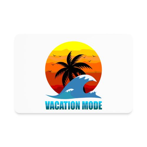 Vacation mode: Sunset Escape - Rectangle Magnet
