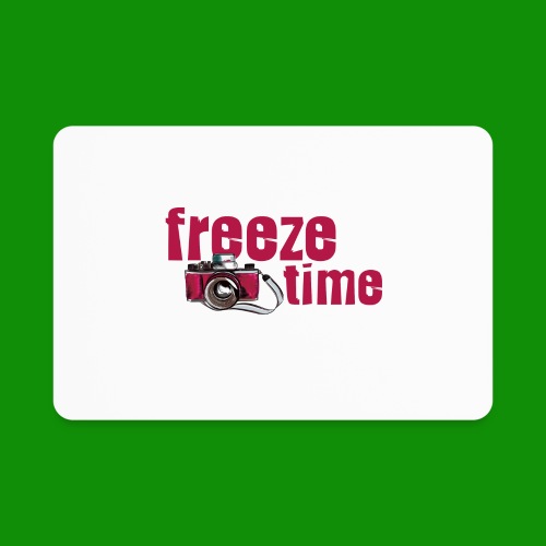 Photography Freeze Time - Rectangle Magnet