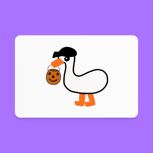 Emo Goose (Halloween 2021) - Rectangle Magnet
