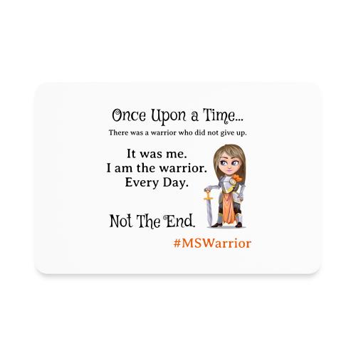 MS Warrior Woman - Rectangle Magnet
