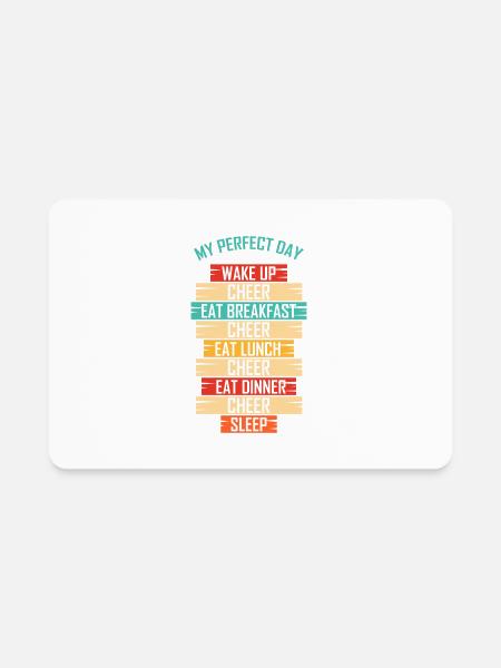 Funny Cheer For Cheer Lover - Rectangle Magnet - white - Front
