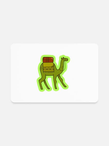Heaven - Rectangle Magnet - white - Front