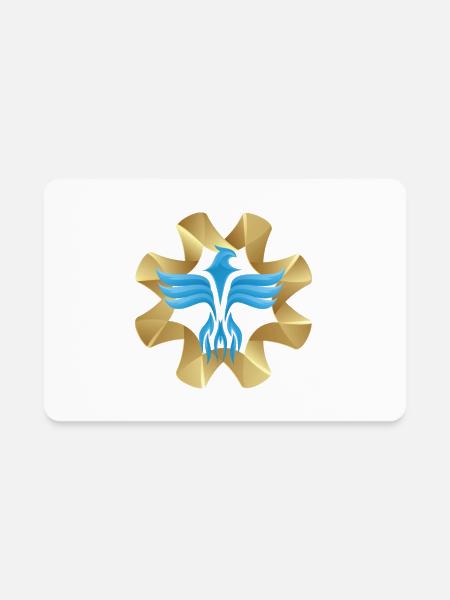 Kite - Rectangle Magnet - white - Front