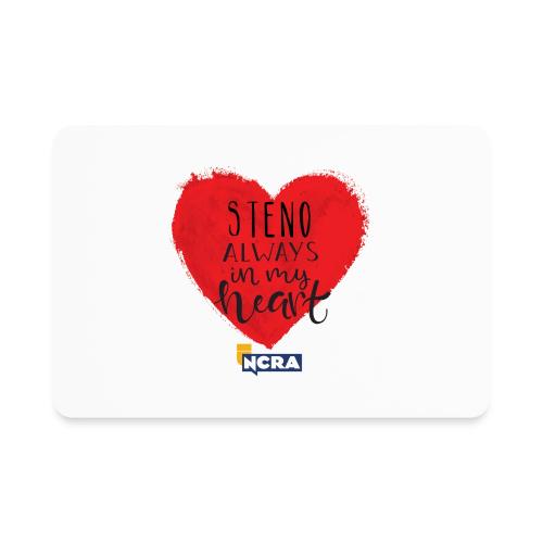 2023 CRCW Steno always in my heart - Rectangle Magnet