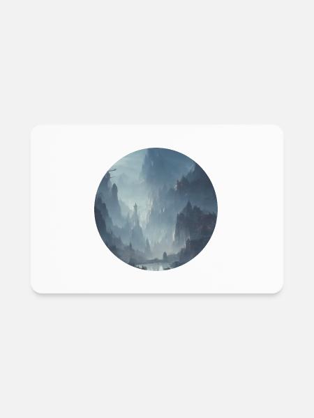 Epic Fantasy Art - Rectangle Magnet - white - Front