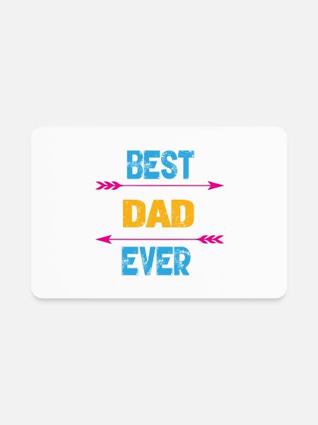 Best Bro Ever - Rectangle Magnet - white - Front