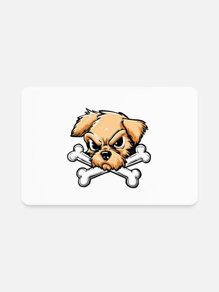 Ruthless Rover - Rectangle Magnet - white - Front