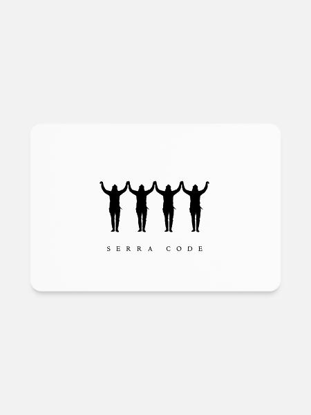 Pontos - Serra Code [dark] Pontian Dance - Rectangle Magnet - white - Front