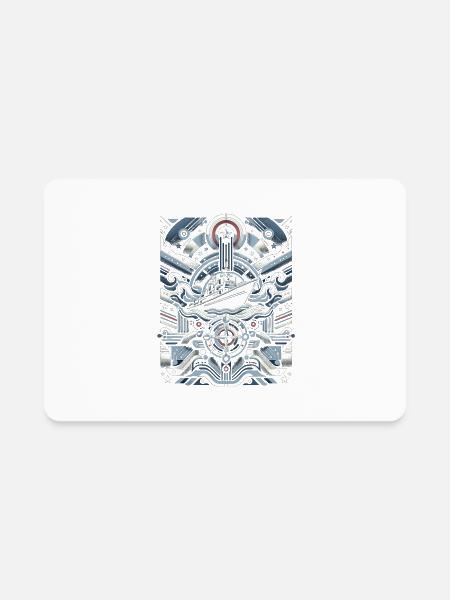 Voyage of Valor - Rectangle Magnet - white - Front