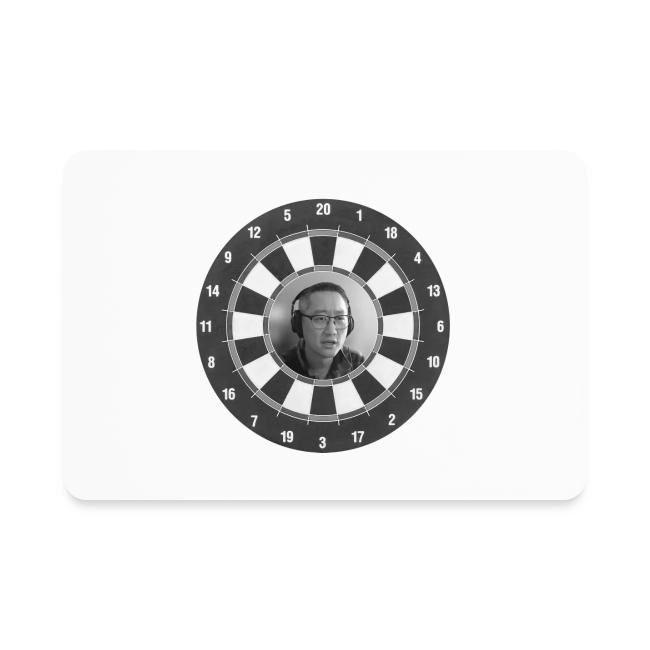 Producer Jay on a Dartboard
