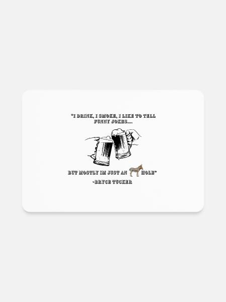 cheers - Rectangle Magnet - white - Front