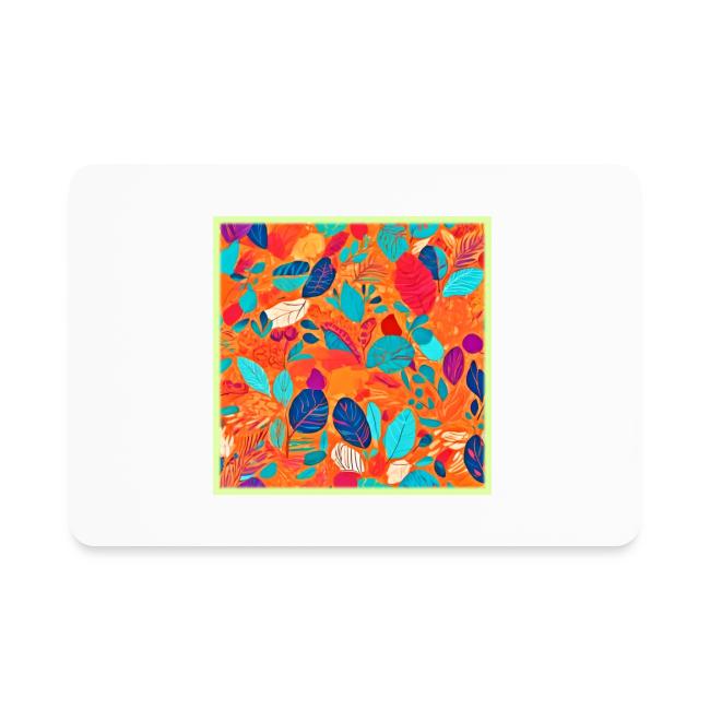 Colorful Cartoon Leaves