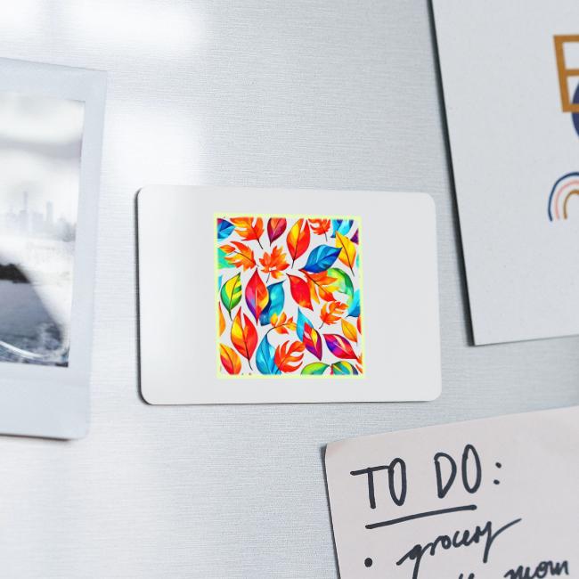 Autumn Leaves Abstract Pattern