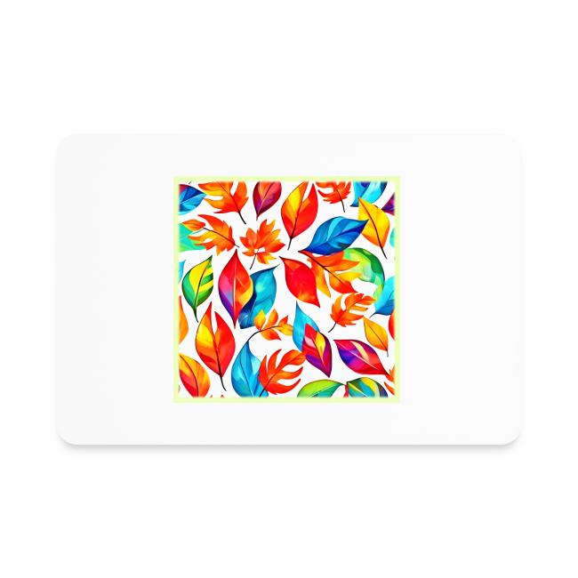 Autumn Leaves Abstract Pattern