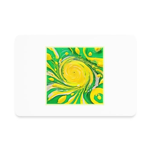 Lemon Tornado Design - Rectangle Magnet