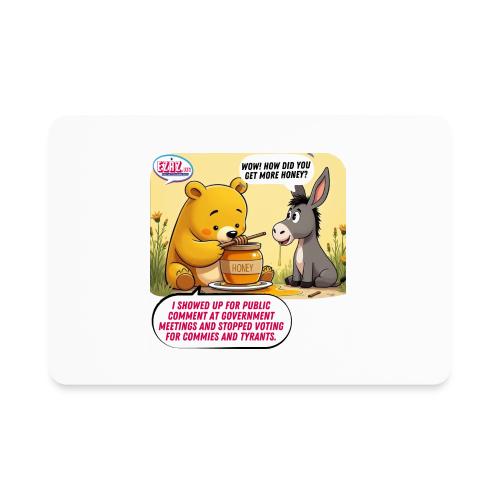 Honey Bear - Fire Tyrants - Rectangle Magnet