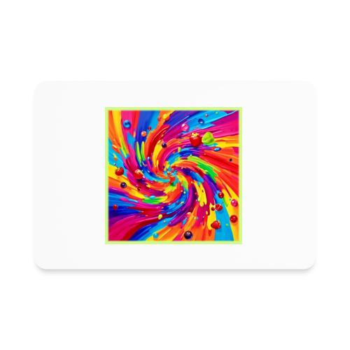 Colorful Fruit Vortex - Rectangle Magnet