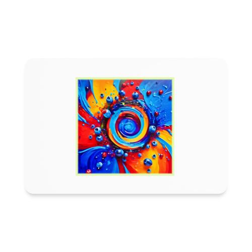 Vibrant Berry Vortex - Rectangle Magnet