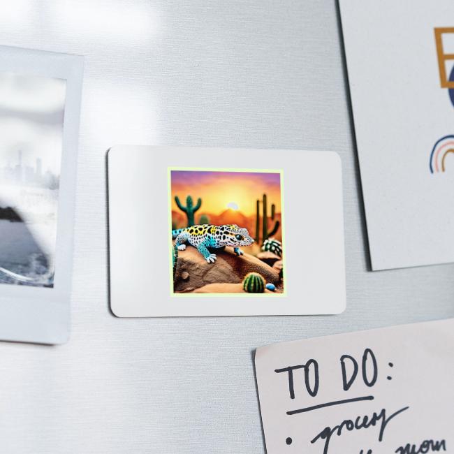 Colorful Gecko Rocks Design