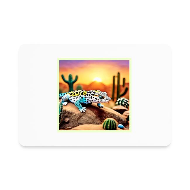 Colorful Gecko Rocks Design