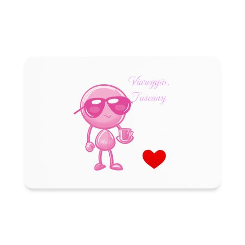 Smoon City_Viareggio Tuscany Pink - Rectangle Magnet