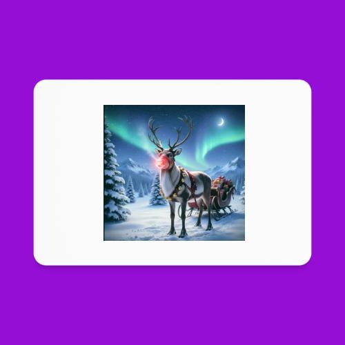 Rudolph the red nosed reindeer - Rectangle Magnet