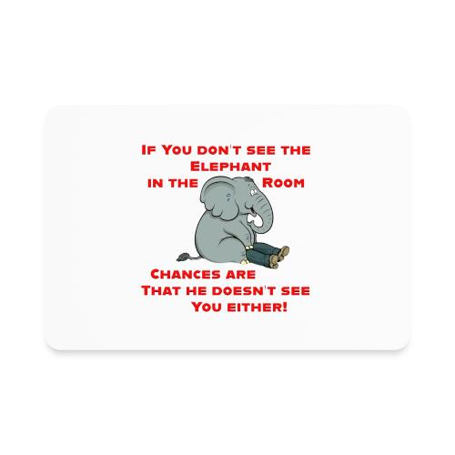 Elephant in the Room Meme - Rectangle Magnet