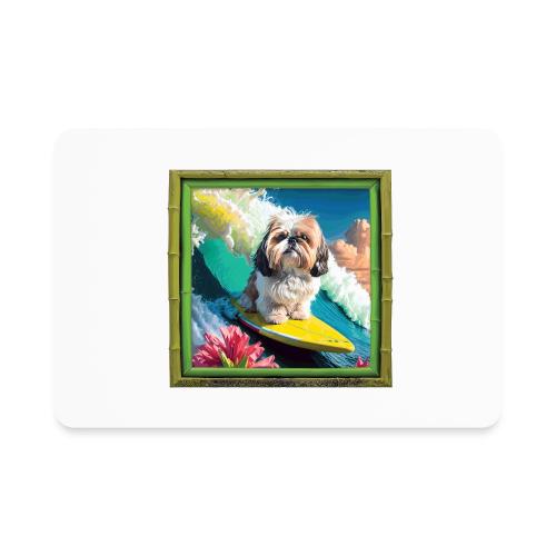 Shih Tzu Bamboo - Rectangle Magnet