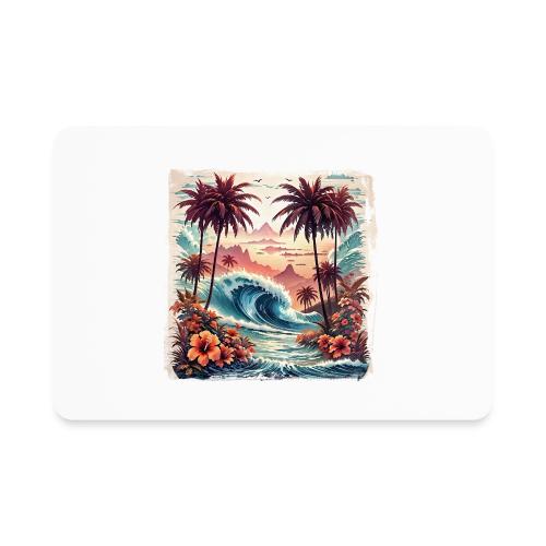 Paradise Wave - Rectangle Magnet