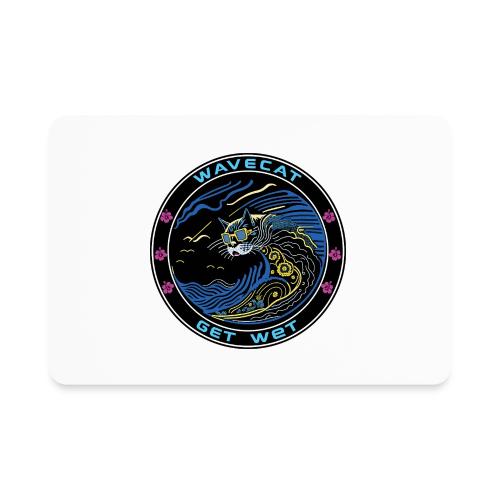 Wavecat Get Wet - Rectangle Magnet