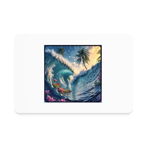 Half Pipe Wave - Rectangle Magnet
