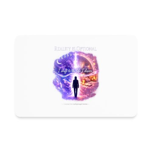 Reality Is Optional Cosmic Reality Shifting Portal - Rectangle Magnet