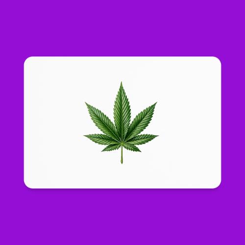 Cannabis Leaf - Rectangle Magnet