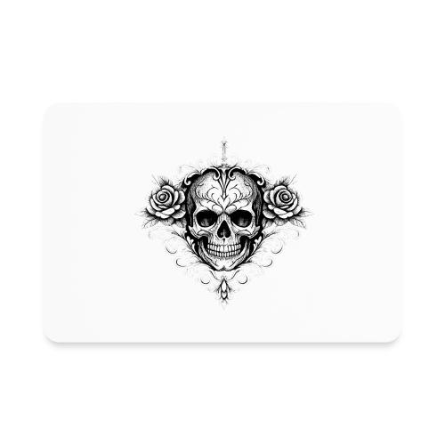 Gothic Filigree Skull - Rectangle Magnet