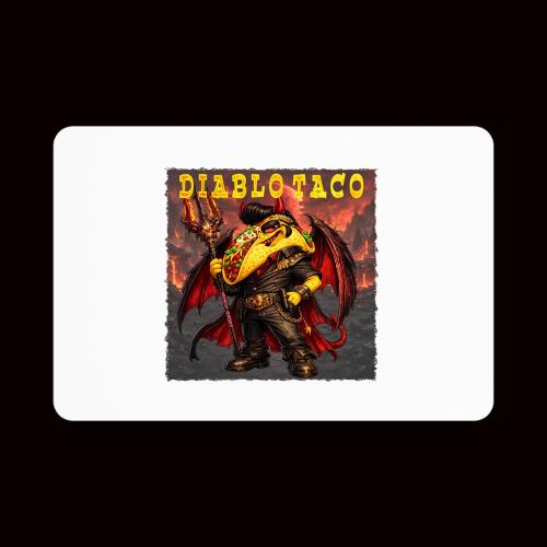 The Diablo Taco Spicy Demon Character - Rectangle Magnet