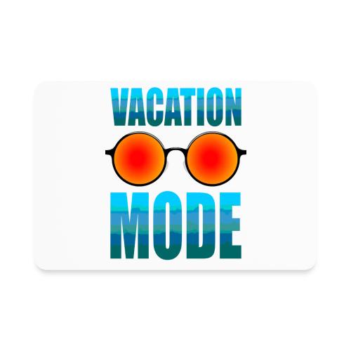 Vacation mode: Ocean Vibes On - Rectangle Magnet