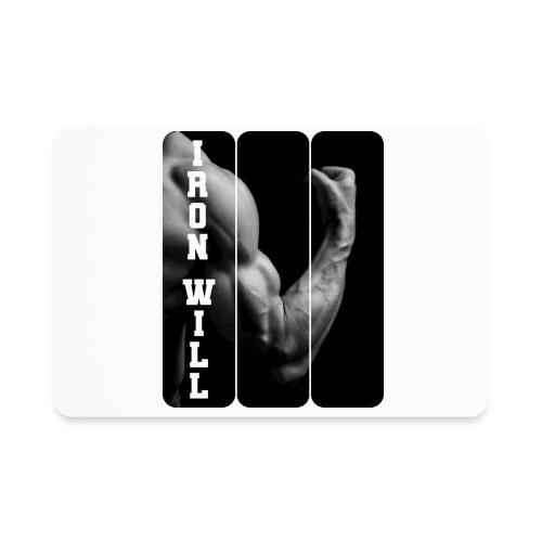 Bodybuilding: Iron Will - Rectangle Magnet