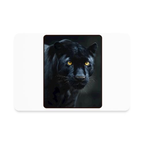 Black Panther Glowing Eyes Design - Rectangle Magnet
