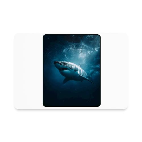 Great White Shark Ocean Design - Rectangle Magnet