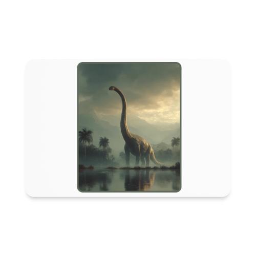 Brachiosaurus Misty Lake Design - Rectangle Magnet